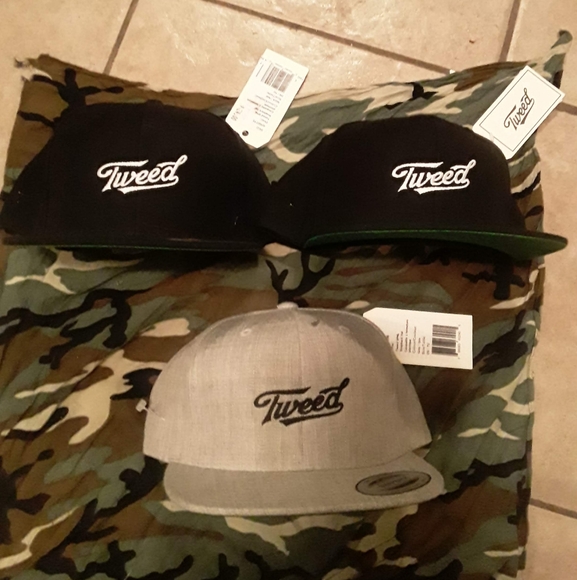3 Brand New The Classics Yupong/ Tweed  Unisex  Snapback Hats - Picture 12 of 16